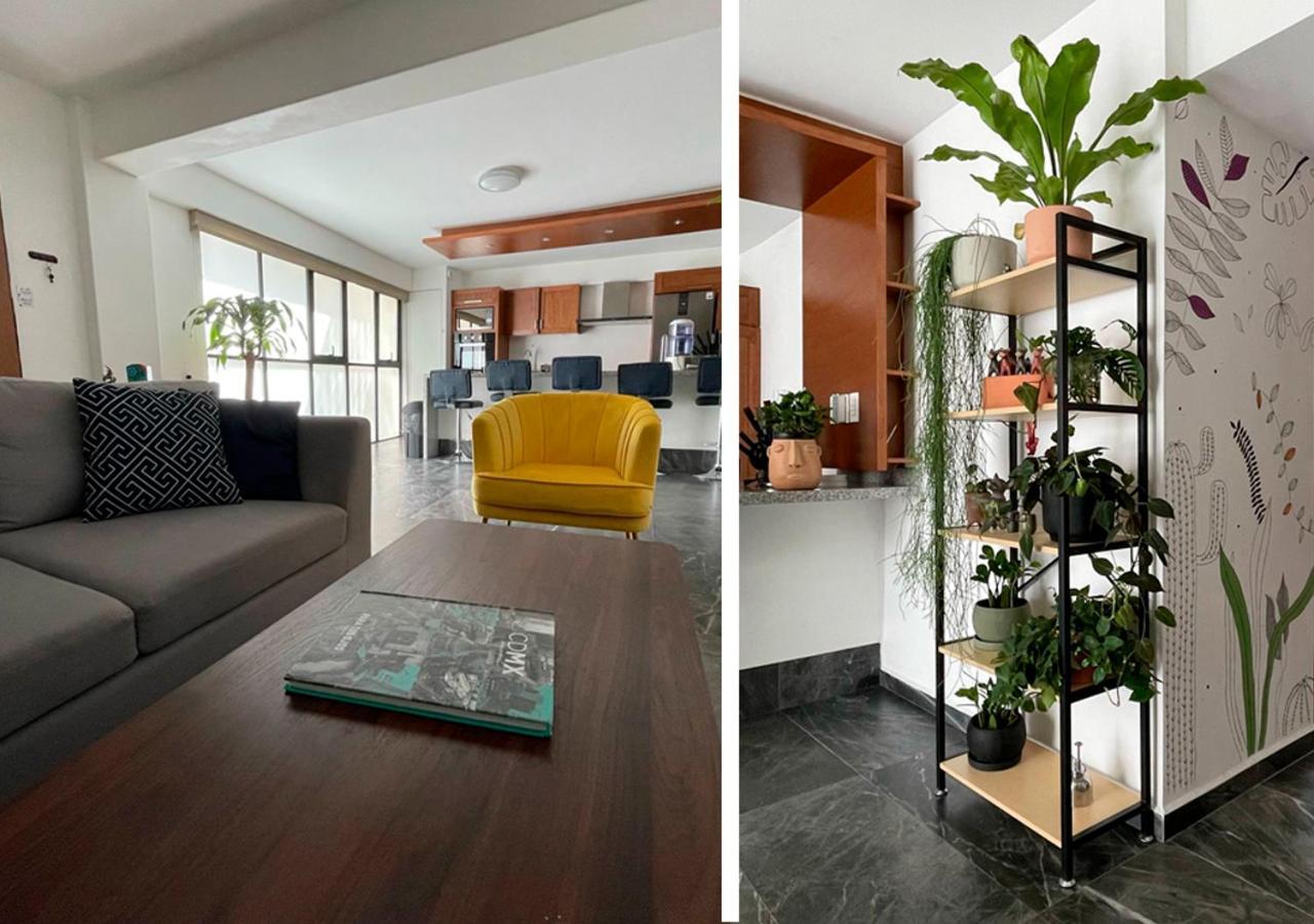 Great Apartment In The Heart Of Coyoacan Mexico City Luaran gambar